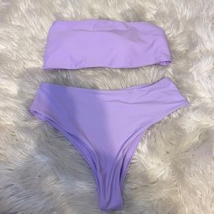 light purple bikini
